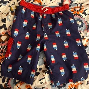 Cat & Jack Blue Striped Shorts